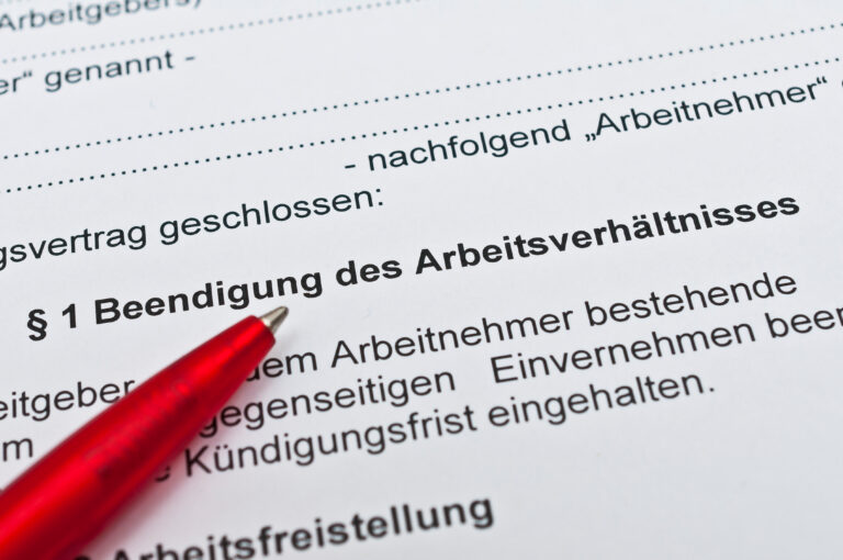 Arbeitsvertrag