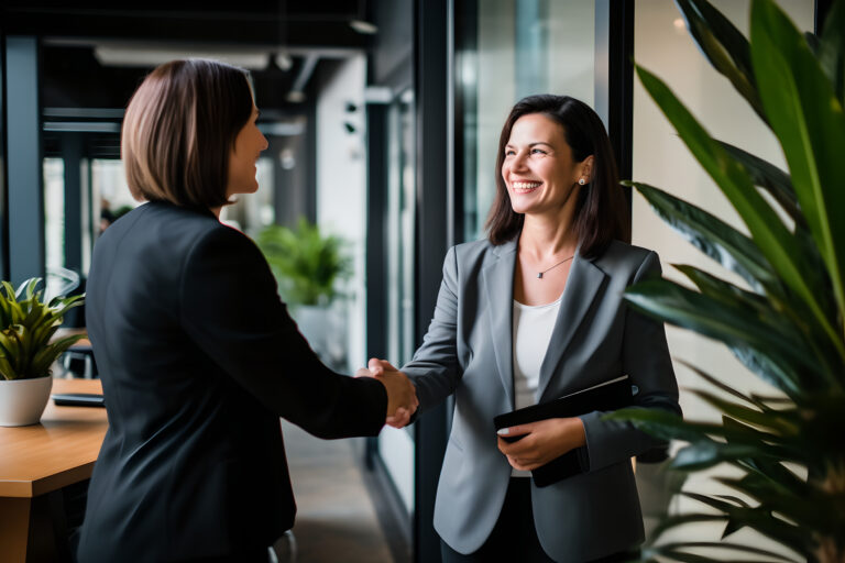 Bewerbungsgespräch_Büro_Frauen_Handschlag-Mobile